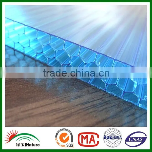 Colored Polycarbonate Sheet Polycarbonate Board Polycarbonate Panel PC Honeycomb Hollow Sheet photo-3