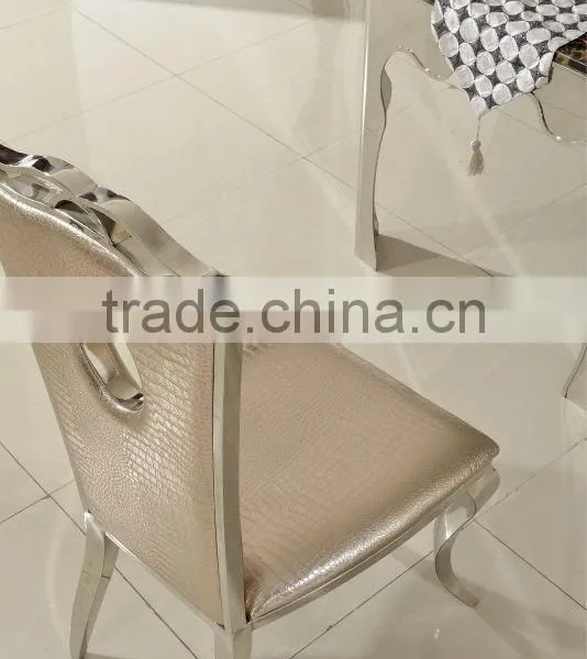 B406 Home Furniture Fashionable PU Leather Chair photo-4