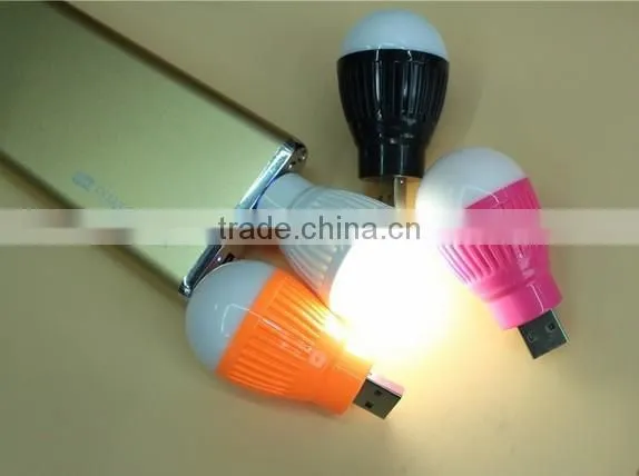 Portable Computer Laptop PC Desk Reading Lamp Mini USB Light Bulb photo-5