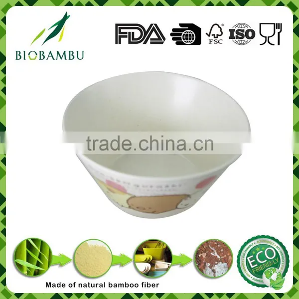 Good Quality Degradable Eco-friendly Dinnerware Made of Bamboo photo-4