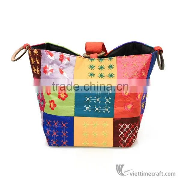 CHEAP HANDBAGS MADE FROM 100% SILK AND BROCADE IN VIETNAM, NEW DESIGN ! photo-3
