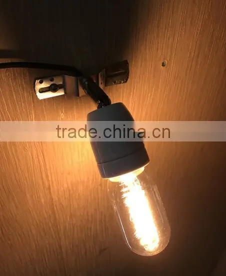 E27 F510 High Frequency Porcelain Ceiling Rose Rotatable Lampholder photo-2
