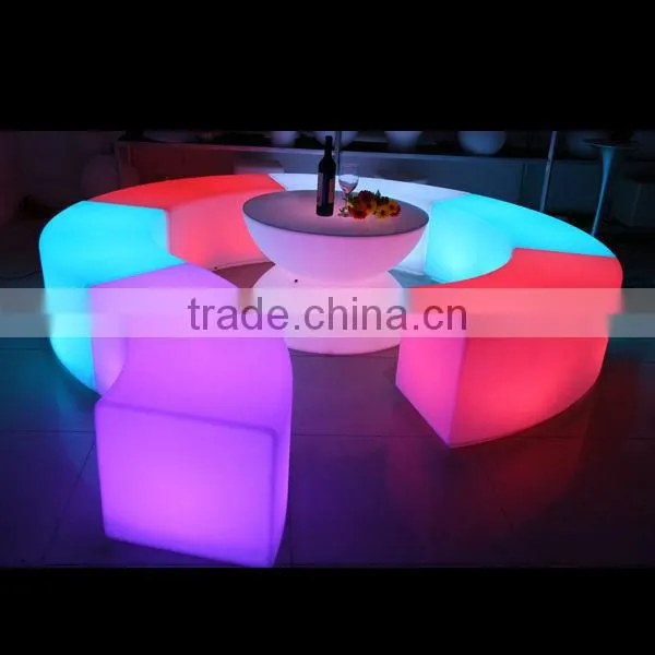 Modern Led Furniture Bar Chair Stool, Light up Led Bar Chair Stool photo-2