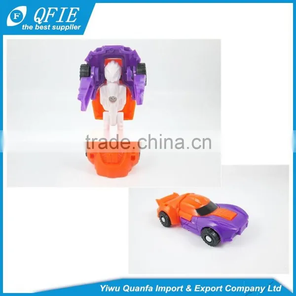Hot Selling 5cm Change Form Robot Mini Kids Plastic Car Toys for Coin Operated Machine photo-4