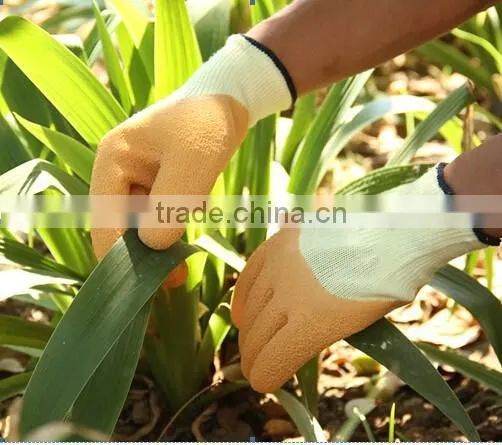 Knit Liner Latex Palm-Coated Gloves photo-4