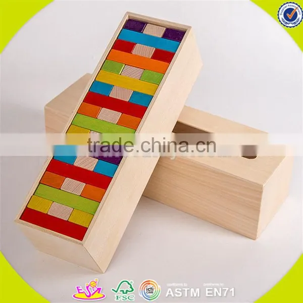Wholesale Intelligent Wooden Baby Building Blocks Toy Creative Wooden Baby Building Blocks Toy for Fun W13D143 photo-2