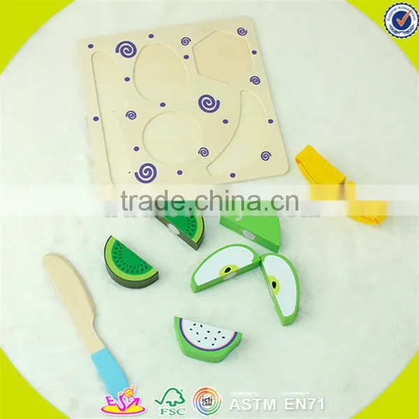 Wholesale Children Funny Wooden Fruits Toy Best Gift for Kids Wooden Cutting Fruits Toy W10B091A photo-2