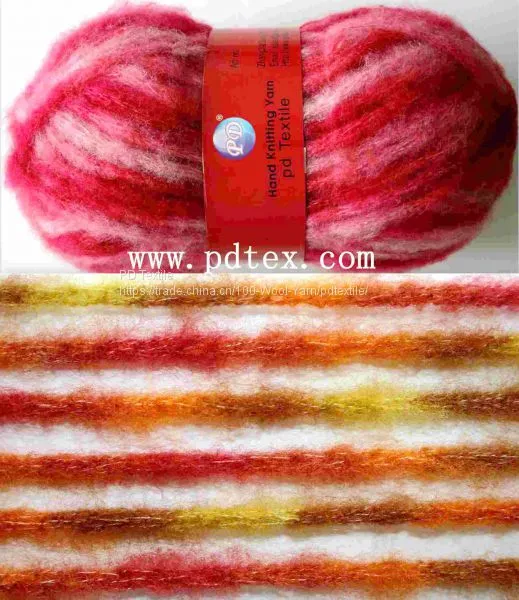 Fancy Yarn, Feather Yarn,Boucle Yarn, Chunky Yarn, Cake Yarn, Fishnet Yarn, Mesh Yarn, Knitting Yarn, Yarn photo-3