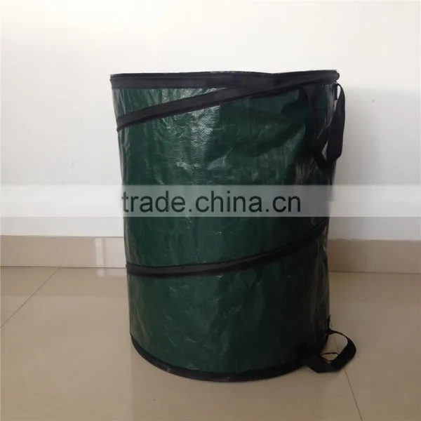 Eco-friendly High Quality PE Folding Plastic Leaf Bag photo-2
