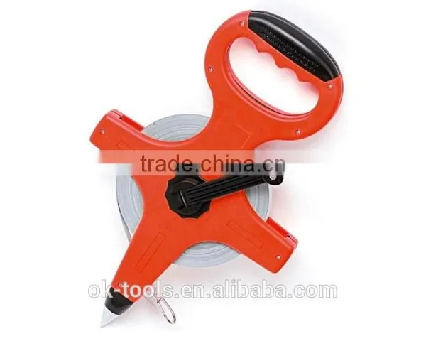 OK-TOOLS China Manufactruer Trian Plastic Steel Tape Measures photo-2
