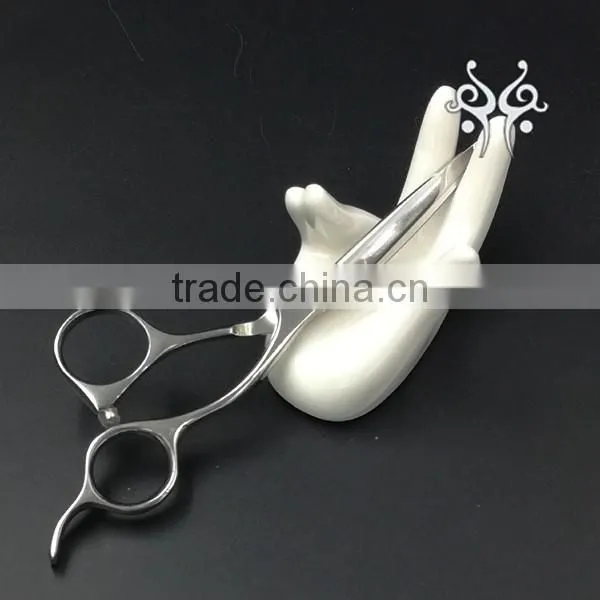 QJ-HS103 100% Pure Hand Made Hairdressing Scissors Convex Edge Blade Japanese Hair Cutting Scissors photo-6