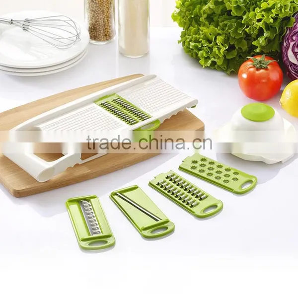 Fashional Directly Sale Top Quality PP and Stainless Steel Material 7-piece Multifunctional Peeler and Grater photo-5
