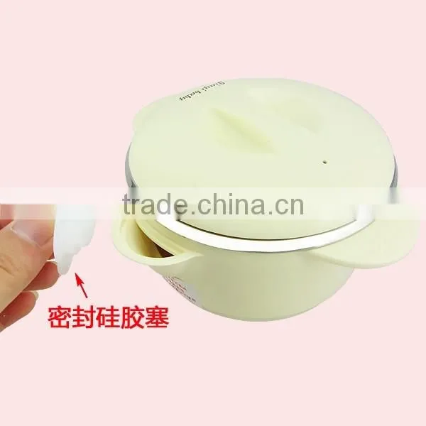 304 Material Stainless Steel Thermal Suction Food Bowl for Kids photo-4