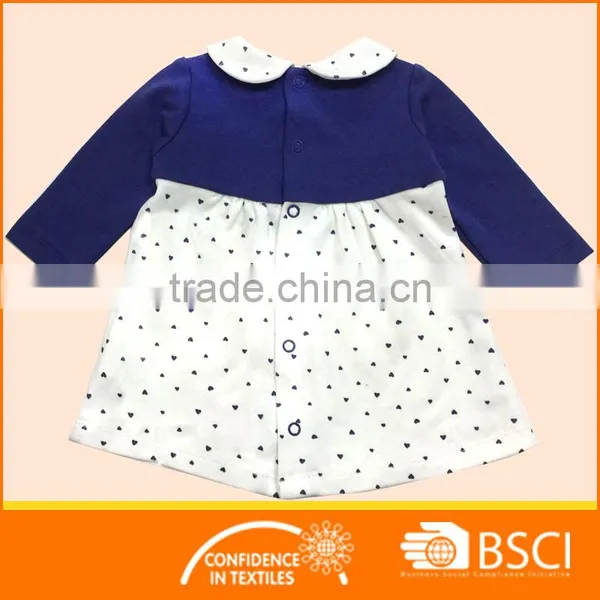 2017 High-end Custom Baby Clothing Children One Piece Girls Party Dresses With Embroidery photo-2