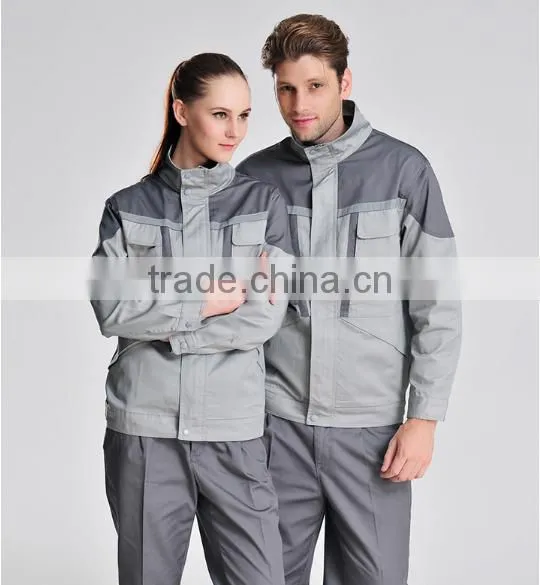 Factory Price Industrial Anti-wrinkle Coverall Workwear Uniform photo-3