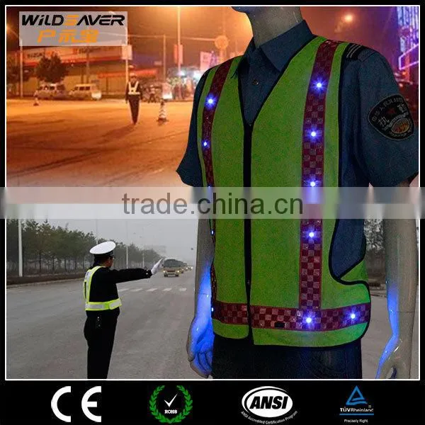 Batteries Operated Work Shirt Safety Clothes Led photo-2