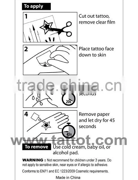 Mini Glitter Temporary Tattoo Body Tattoo Glitter Body Sticker Eco-friendly photo-2