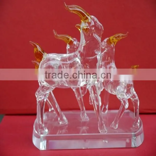 Creative Gifts for Guest Crystal Sheep Status photo-6