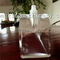 Box Pouch With Spout Bag Making Machine