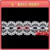 Soft Touch Feeling No Stretch Wide Lace Ribbon Trim / Embroidered Ribbon Trim