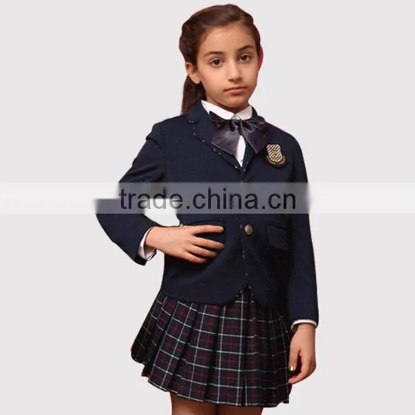 Wholesale Classical School Uniform Blazer Manufacturers in China photo-3