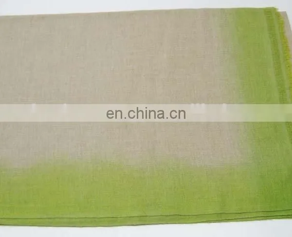 Gauze Pashmina Wool Shawl Stoles With Ombre Dye 2017 photo-6