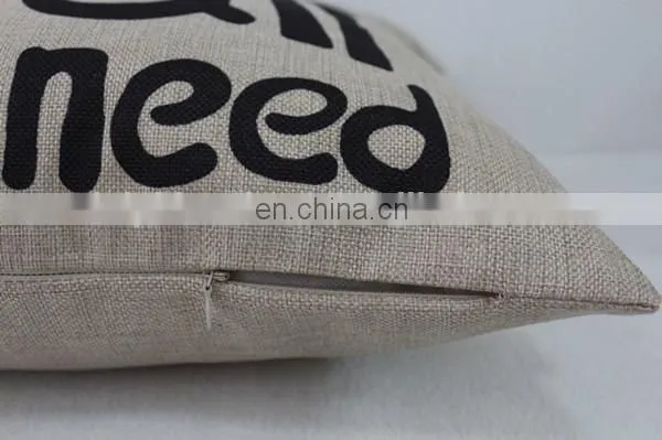 Wholesale Fashion Home Decorative Throw Sofa Chair Digital Printing 3d Linen Latest Design Cushion Cover photo-4