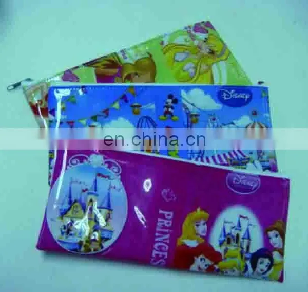 Wholesale Logo Printed Pvc Zipper Lcok Pencil Bags photo-2