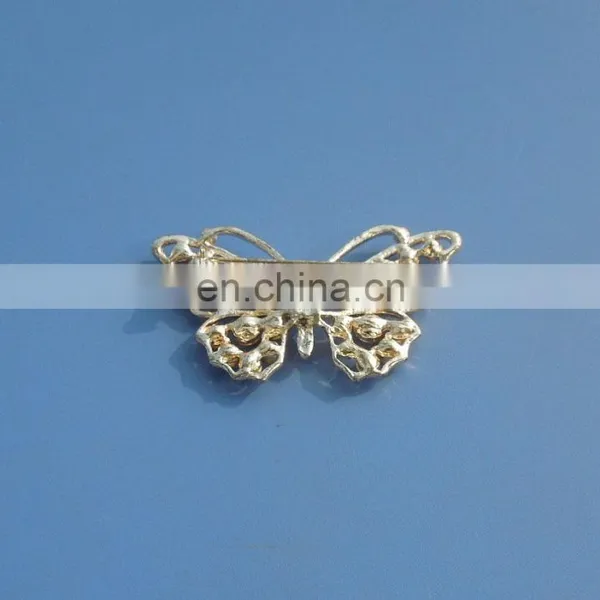 Popular Colorful Crystal Butterfly Shaped Brooch photo-2