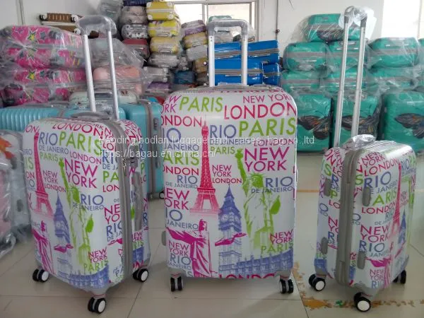 High Quality Hard Shell Luggage Set 3pcs Travel Bag Aluminum Trolley Lugagge Case for Trip photo-3