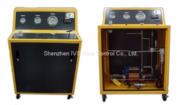Gas Leak Test Stand for Valve