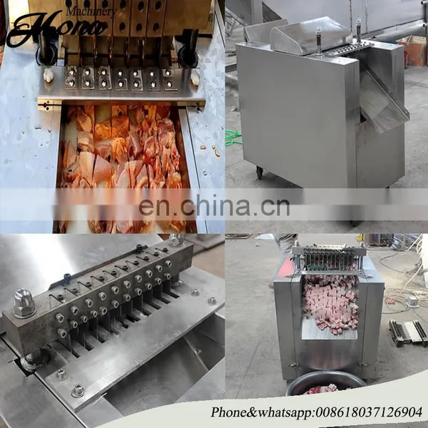 Electric Poultry Bone-in-meating Pigeon Duck Goose Cutting Machine photo-4