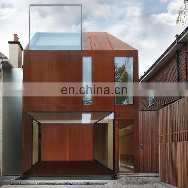 Corten Steel Facade House photo-4