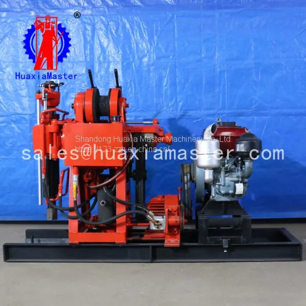 The Maximum Hole Diameter of Xy-100 Full Hydraulic Core Sampling Equipment is 219mm Small 100-meter Well Drilling Rig photo-4