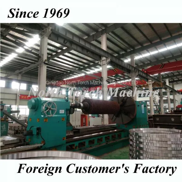 Heavy Duty Horizontal Steel Roll Turning Lathe, Horizontal CNC Lathe CK84100 photo-5