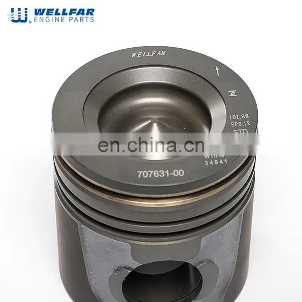 High Quality Diesel Engine Part Piston 102mm for Engine Modle ISF 3.8/OE 2881748 photo-2