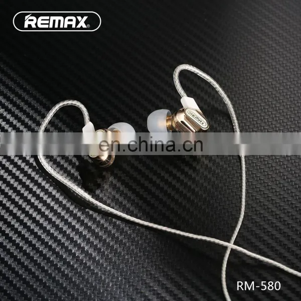 REMAX Double Moving-coil Mobile Phone In Ear Wired Earphone photo-4