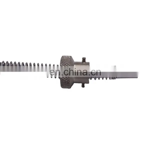 Spring Probe Leading Temperature Sensor K Type Thermocouple in Wire Length 1m photo-2