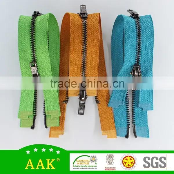 #4.5 Metal Teeth Two Sided Zipper China Trading Company Zip photo-2