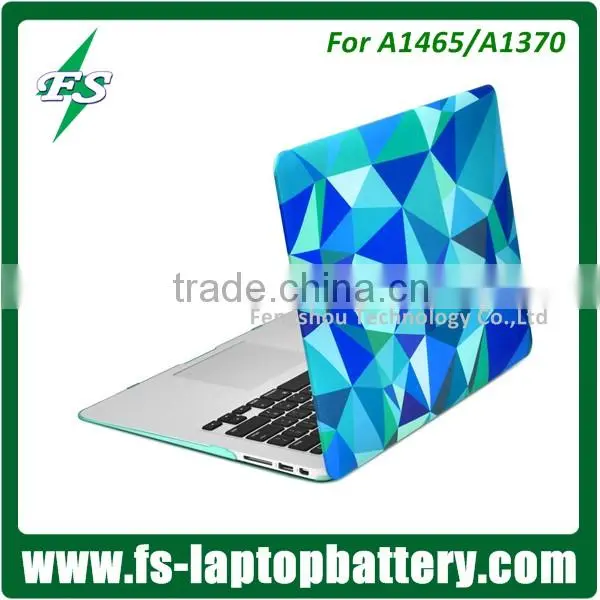 Sea Blue Crystal Case Cover for Macbook 11" Rubber Laptop Case for Macbook 12" Protective Case Cover photo-4