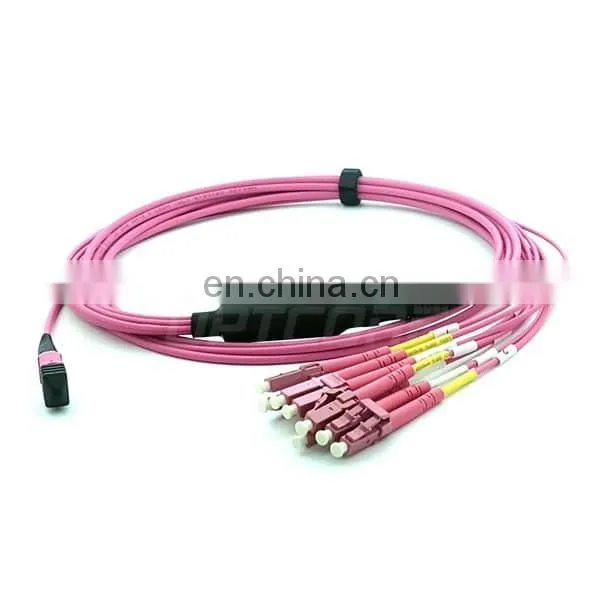 OM4 100G MPO MTP Fiber Optic Patch Cord 8/12 Fibers photo-3