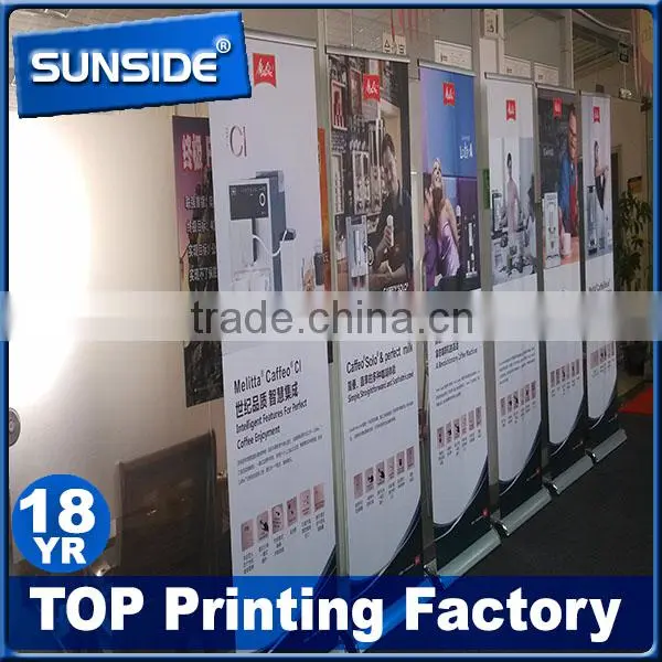 Promotional Aluminum High Quality Roll up Banner StandsQ-01.07 photo-6