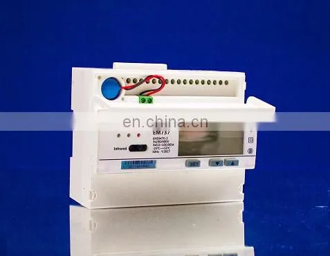 EM737 3*230/400V 10(100)A MID Approved Three Phase Modbus Rtu KWh Energy Meter photo-3