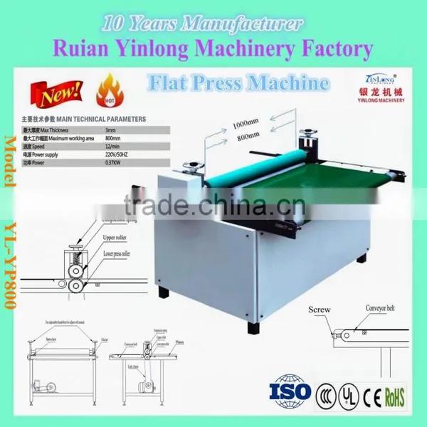 Flat Press Machine YL-YP800,Flat Pressing machine, automatic pressing machine                        
                                                Quality Choice