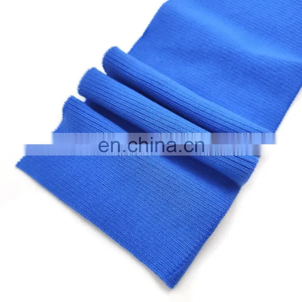 Anti-Pilling Accessories For Clothing Ribbed Elastic Polyester 1*1 Rib 450Gsm Polo Shirt Rib photo-3