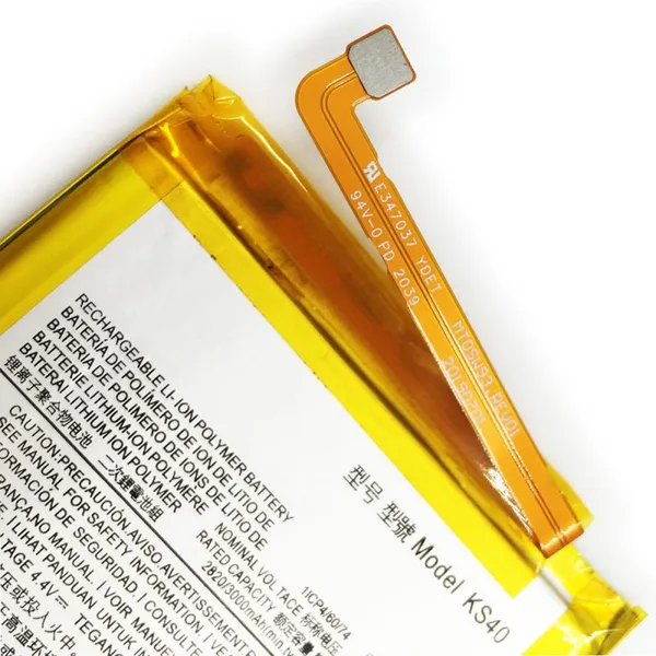 Digital Battery KS40 For Motorola Moto E6 Play XT2029-1 3000mAh 3.8V Rechargeable Batteries photo-5