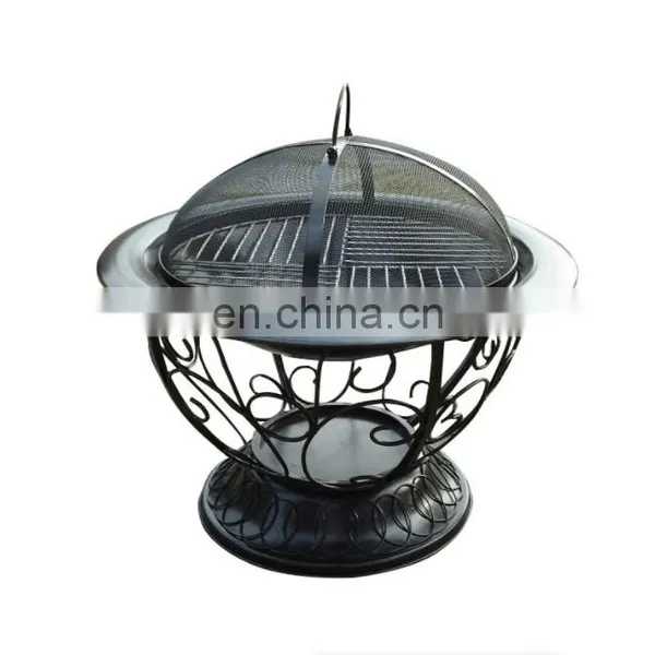 Round Outdoor Portable Charcoal Korean Gas BBQ Grills photo-3