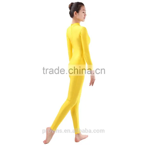 Turtle-neck Long Sleeve Ankle Length Dance Unitard, Gymnastics Unitard (UA002) photo-6