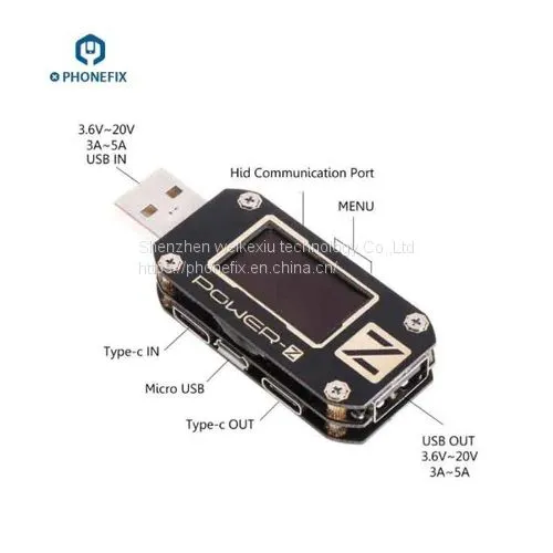 KM001 POWER-Z USB Digital Tester Type-C Voltage Current Detector photo-2