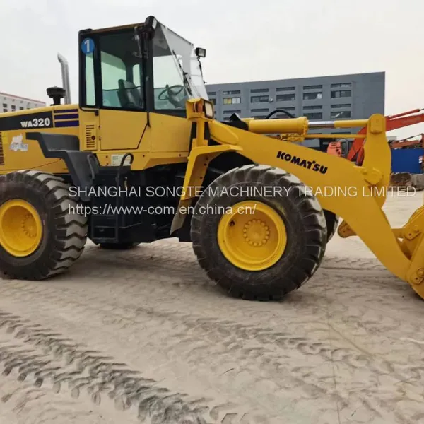 Used Wheel Loader Komatsu WA320 Komatsu WA100 WA300 WA470 WA380 WA470 Cheap Price For Sale photo-4